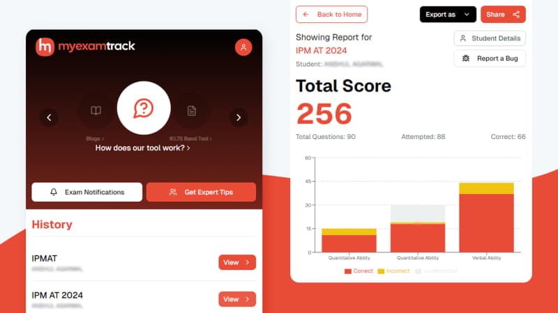 Ultimate Universal Response Sheet Analyzer for All Exams | CAT, IPMAT, JEE, NEET & More