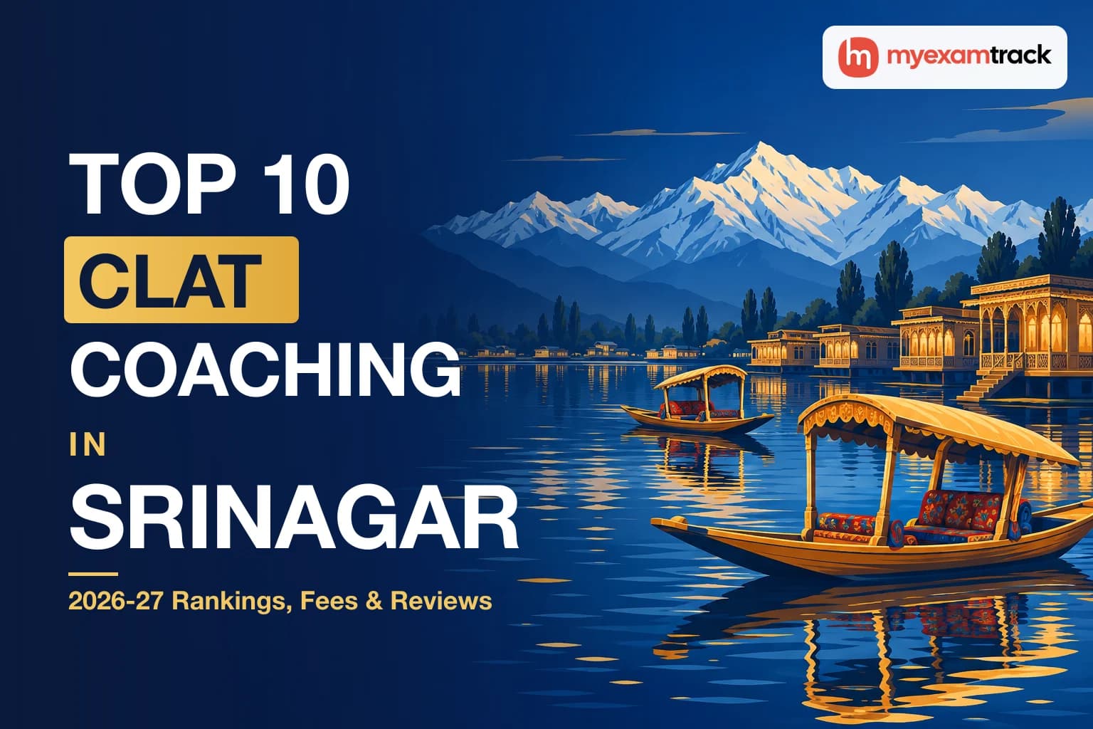 Top 10 CLAT Coaching in Srinagar 2026-27